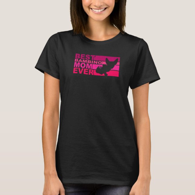 Beste Bambino-Mama je T-Shirt (Vorderseite)