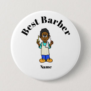 Beste Barber-Taste - Schwarzer Barber Button