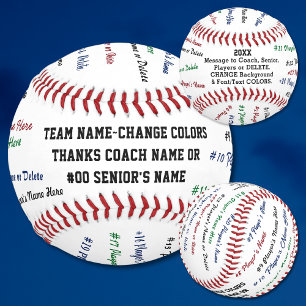 Beste Baseball-Trainer-Geschenke, Senior Baseball- Baseball