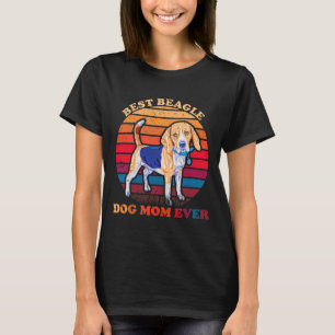 Beste Beagle Hund-Mama je 2 T-Shirt