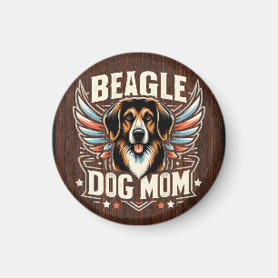 Beste Beagle Hund Mama je - Beagle Hund Lover Gesc Magnet