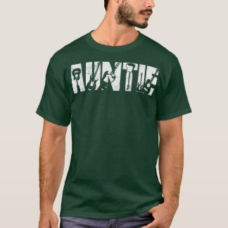Beste beängstigende Tante für Gitarre Lover Gitarr T-Shirt