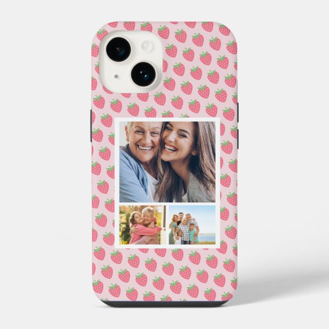 Beste Beeren-Mama iPhone Hülle (Rückseite)
