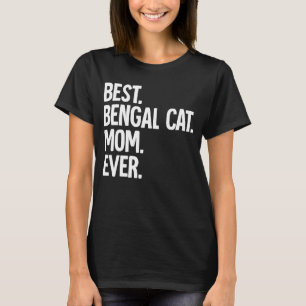 Beste Bengalische Cat Mama je T-Shirt