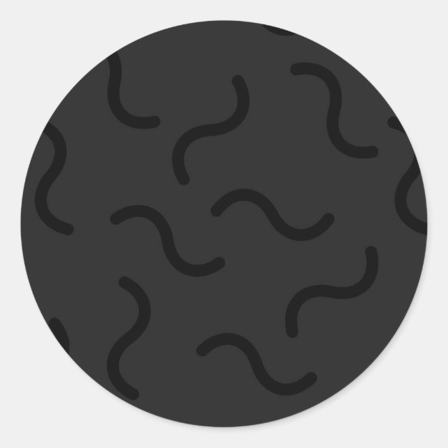 Beste benutzerdefinierte Logo-Stickers Runder Aufkleber (Vorderseite)