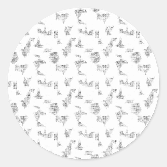 Beste benutzerdefinierte Logo-Stickers Runder Aufkleber (Vorderseite)