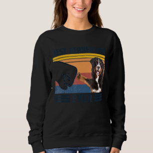 Beste Berner Mama Hunde Jung Mama Mutter Sweatshirt