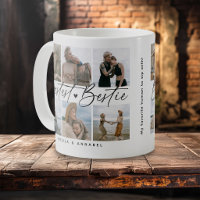 'Beste beste Freundin' Freunde Andenken Foto-Colla