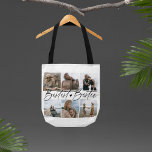 'Beste Bestie' Freunde Keepake Foto Collage halten<br><div class="desc">Lass einer Freundin wissen,  wie viel sie dir mit diesem Keepsake Geschenk Foto Tote Bag bedeutet. Design beinhaltet 6 Ihrer Lieblingsbilder von Ihnen und Ihrem besten Freund,  und Skript-Text,  der 'Besteste Bestie' heißt. Perfektes Geschenk für Ihre BESTE FREUNDIN zu Weihnachten,  Geburtstagen oder einfach nur weil... !</div>