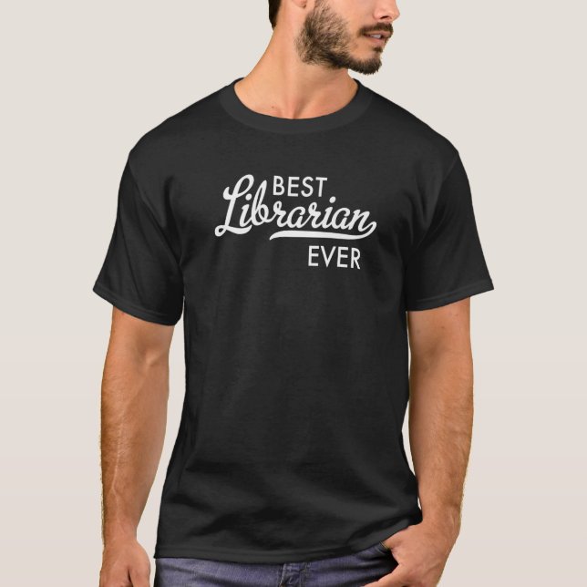 Beste Bibliothekarin je T-Shirt (Vorderseite)