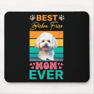 Beste Bichon Frise Mama je Hund Lover Mama Mousepad
