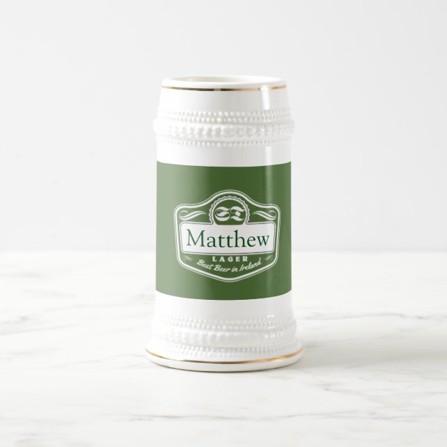 Beste Bier Personalisiert  Bierglas (Mittel)