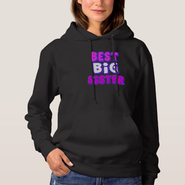 Beste Big Sister Hoodie (Vorderseite)