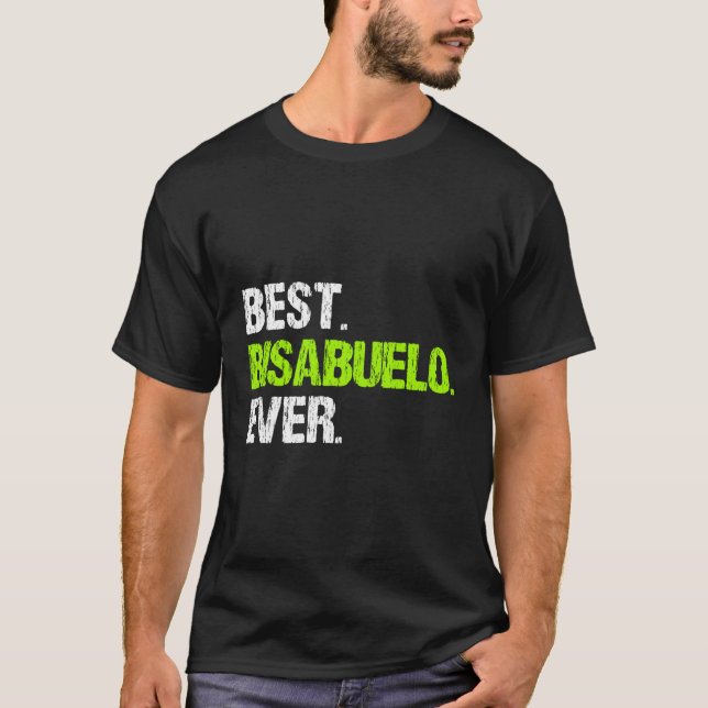 Beste Bisabuelo je T-Shirt (Vorderseite)