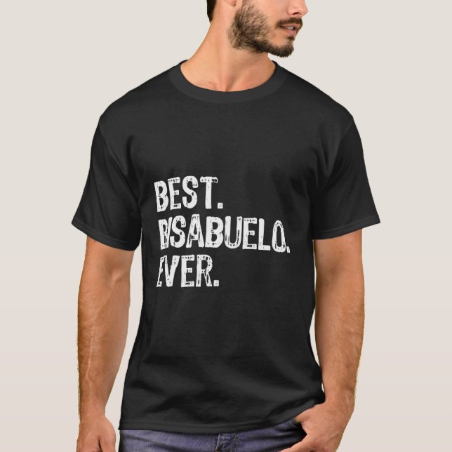Beste Bisabuelo je T-Shirt (Vorderseite)