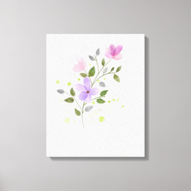 Beste Blume  Leinwanddruck (Vorderseite)