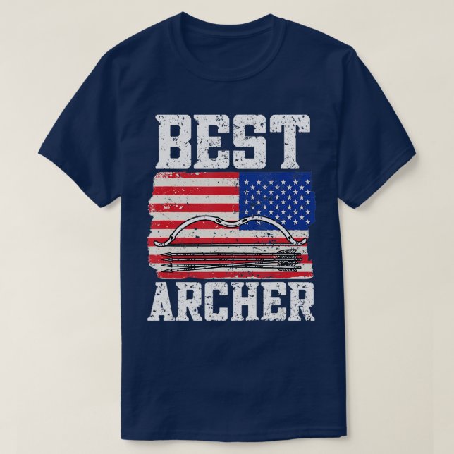 Beste Bogenschießmaschine Archer T-Shirt (Design vorne)