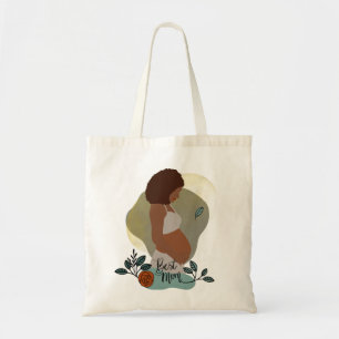 Beste Boho werdende Mutter zum Muttertag Tragetasche