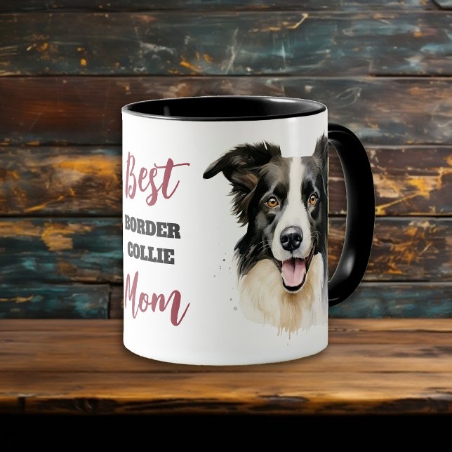 Beste Border Collie Hundemutter Tasse (Von Creator hochgeladen)
