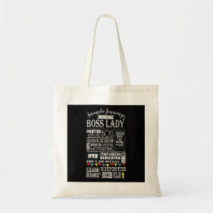 Beste Boss-Damen-Tasche, personalisiert mit Namen Tragetasche
