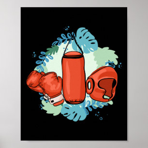 Beste Boxkunst für Kinder Männer Frauen Handschuhe Poster