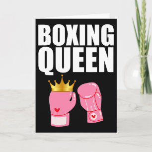 Beste Boxkunst für Mädchen Frauen Handschuhe Boxen Karte