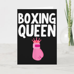 Beste Boxkunst für Mädchen Frauen Handschuhe Boxen Karte