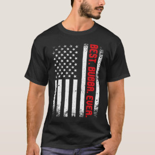 Beste Bubba je US-amerikanische Flagge Vintage Ges T-Shirt
