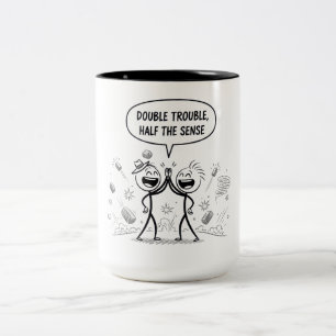 Beste Buddies seit 1996 Design Zweifarbige Tasse