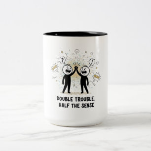 Beste Buddies seit 1996 Design Zweifarbige Tasse