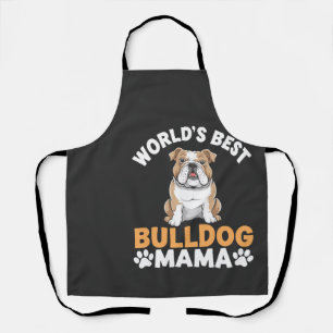 Beste Bulldogge-Mama der Welt Schürze