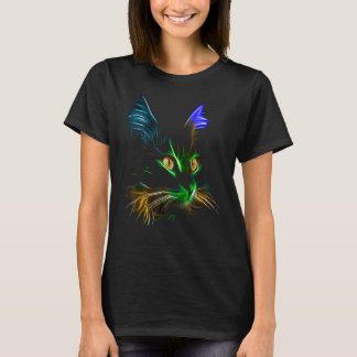 Beste bunte Katzen Design, Für Katzenliebhaber, di T-Shirt