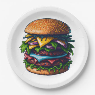 Beste Burger hier Pappteller