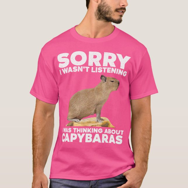 Beste Capybara Rodent Capybara T-Shirt (Vorderseite)
