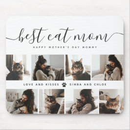 Beste Cat-Mama: Custom Mother's Day Cat Foto Mousepad