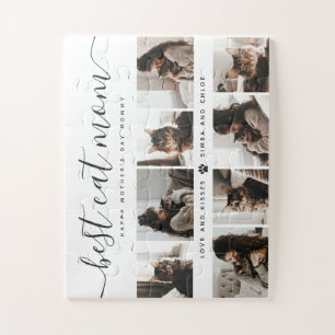 Beste Cat-Mama: Custom Mother's Day Cat Foto Puzzle