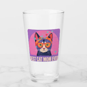 Beste Cat-Mama Glas
