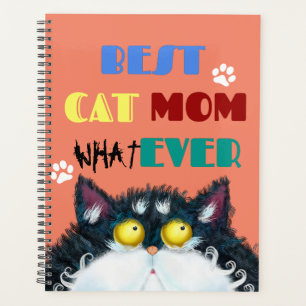 Beste Cat Mama je Albern Cat Lovers Funny Planer