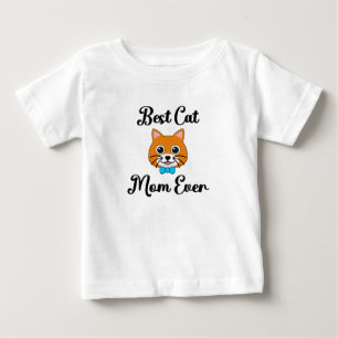 Beste Cat Mama je Baby T-shirt