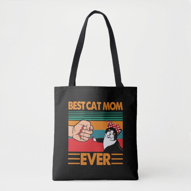 Beste Cat Mama je Bandana (Vorderseite)