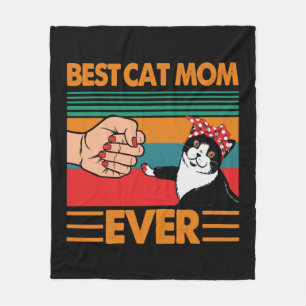 Beste Cat Mama je Bandana Fleecedecke