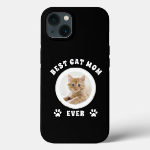 Beste Cat-Mama je benutzerdefiniertes Foto Persona Case-Mate iPhone Hülle