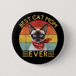 Beste Cat Mama je Button