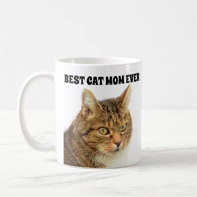 BESTE CAT-MAMA JE CUSTOM KAFFEE-TASSE KAFFEETASSE (Links)