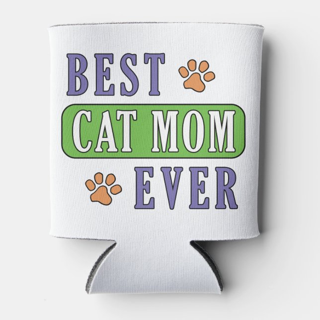 Beste Cat Mama je Dosenkühler (Vorderseite)