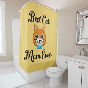Beste Cat Mama je Duschvorhang