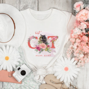 Beste Cat Mama je Furry Kitten glücklicher Muttert T-Shirt