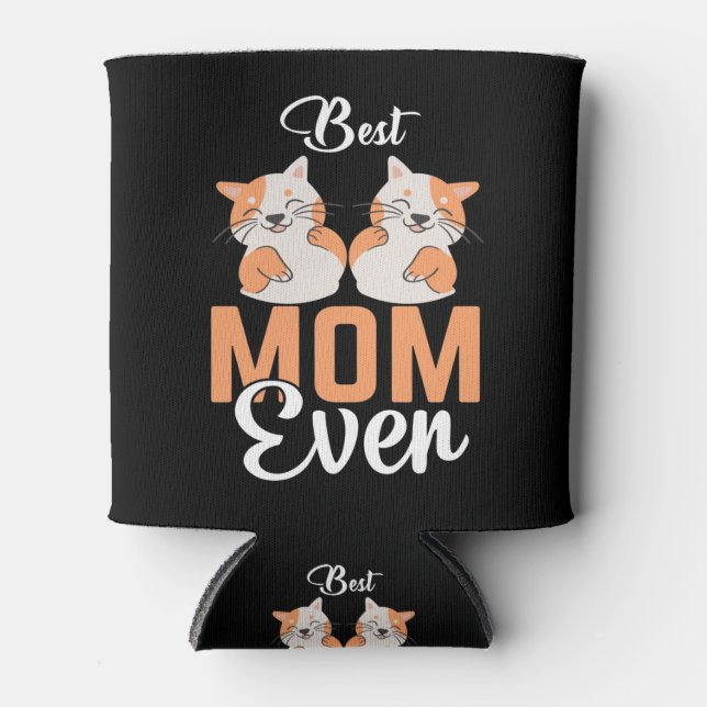 BESTE CAT-MAMA JE KÖNNEN DOSENKÜHLER (Vorderseite)