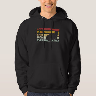 Beste Cat Mama je Mutter Manx Cat Hoodie