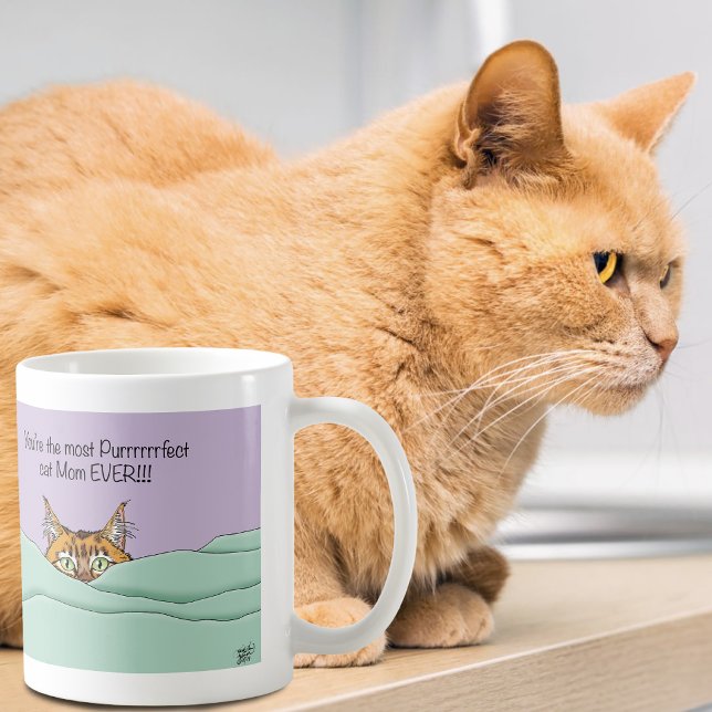 Beste Cat Mama je! Muttertag Kaffeetasse (Von Creator hochgeladen)